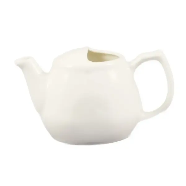 C.A.C. TPW-1-C1, 15 Oz 6.5-Inch Porcelain Brewing Teapot, 2 DZ/CS