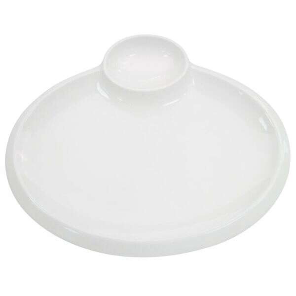 C.A.C. TRY-OV12, 12-Inch Porcelain Oval Platter, DZ