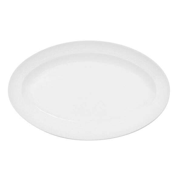 C.A.C. TST-12, 9.5-Inch Porcelain Oval Platter, 2 DZ/CS