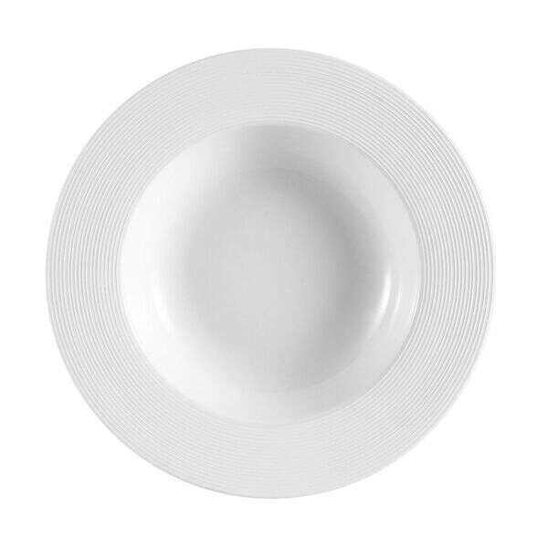 C.A.C. TST-120, 22 Oz 12-Inch Porcelain Pasta Bowl, DZ