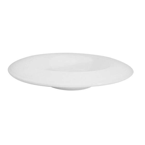 C.A.C. TST-F3, 12 Oz 9.5-Inch Porcelain Draping Rim Pasta Bowl, DZ