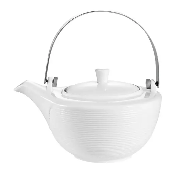 C.A.C. TST-TP, 32 Oz 8-Inch Porcelain Brewing Teapot, 2 DZ/CS