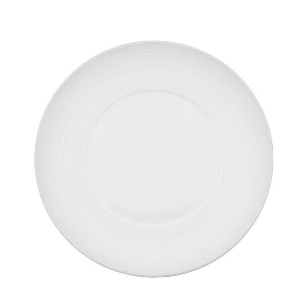 C.A.C. TST-W6, 6.25-Inch Porcelain Wide Rim Plate, 3 DZ/CS