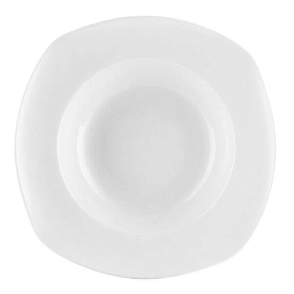 C.A.C. UVS-SQ120, 25 Oz 11-Inch Porcelain Square Pasta Bowl, DZ
