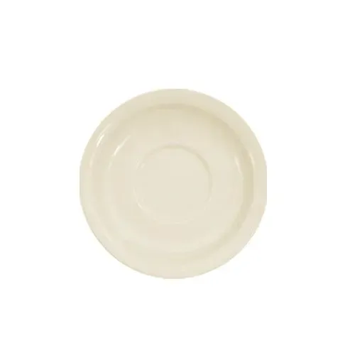C.A.C. WAS-2, 5.5-Inch Porcelain Saucer for WAS-1 Cup, 3 DZ/CS