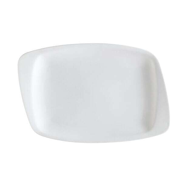 C.A.C. WH-13, 11.75-Inch Porcelain Rectangular Platter, DZ