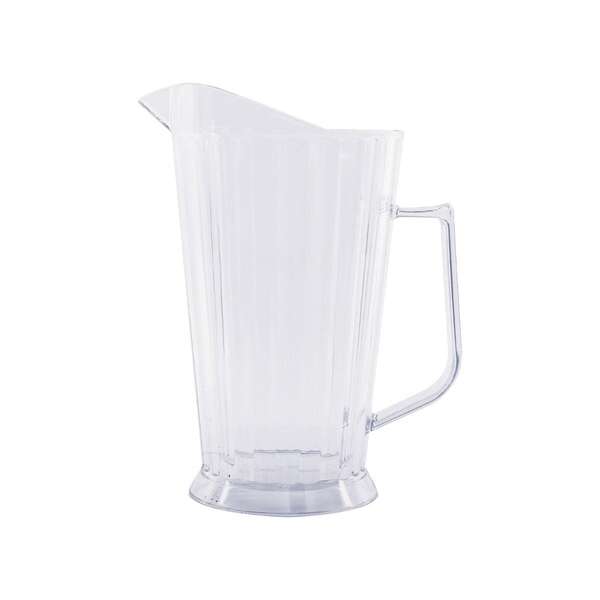 C.A.C. WPBR-61C, 60 Oz Plastic Clear Beverage/Beer Pitcher