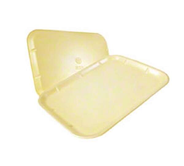 CKF 1014Y, 10x14-Inch Yellow Foam Meat Trays, 100/PK