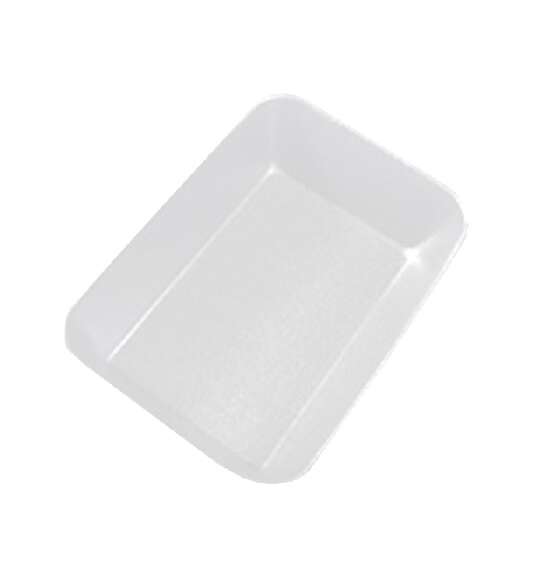 CKF 42W, 8.25x5.37x1.75-Inch #42P White Foam Meat Trays, 400/PK