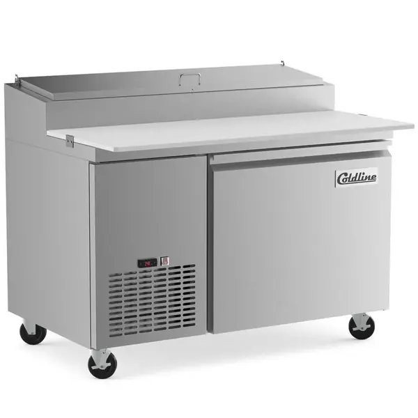 Coldline CPT-44, 44-Inch Refrigerated Pizza Prep Table - 5 Pans