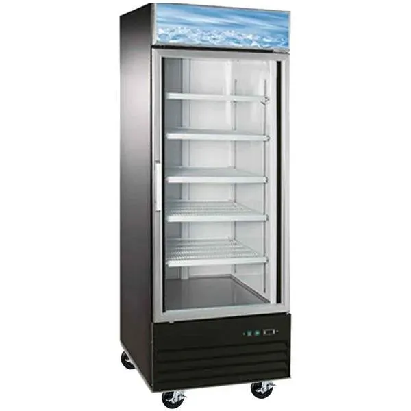 Coldline D30-B 31-inch Black Swing Door Merchandising Freezer