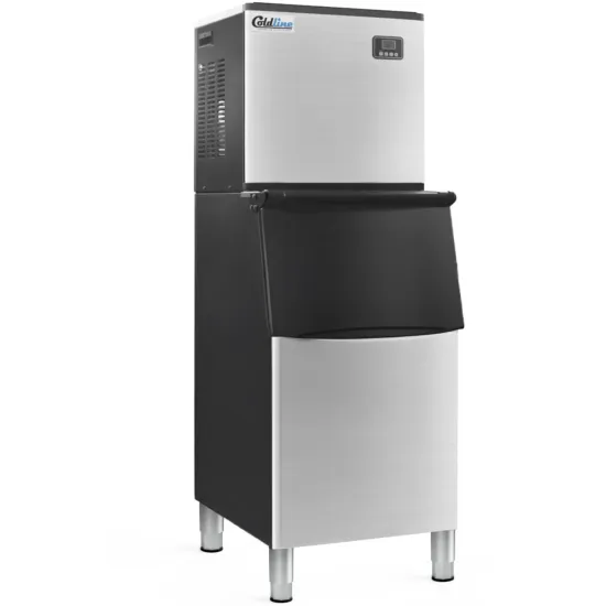 Coldline EIC420M-FA, 22-Inch 420 lb. Modular Full Cube Ice Machine with 200 lb. Bin, Air Cooled