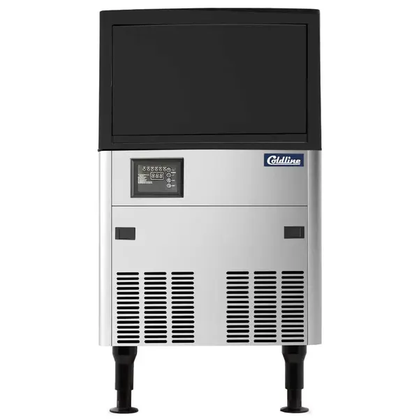 Coldline ICE120, 20-Inch 120 lb. Undercounter Half Cube Ice Machine with 40 lb. Bin, Air Cooled