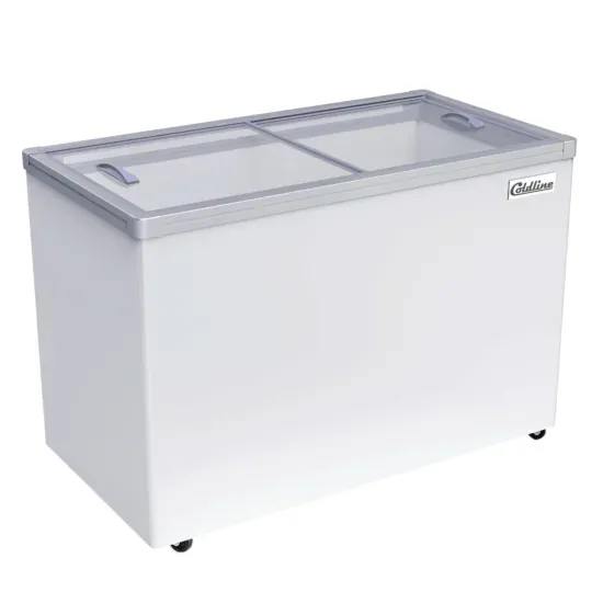 Coldline SD54, 54-Inch Glass Top Ice Cream Freezer - 13 Cu. Ft.