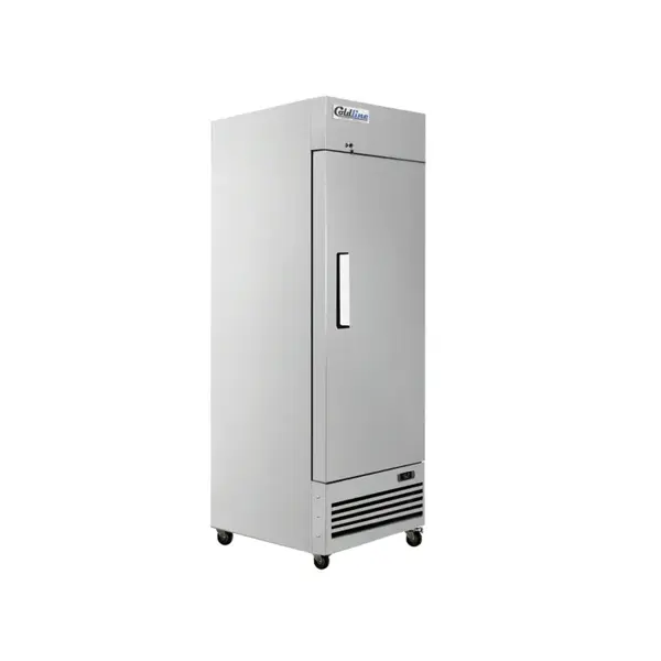 Coldline T-1RE, 29-Inch Solid Door S/S Commercial Reach-In Refrigerator