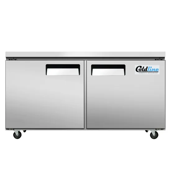 Coldline UC-60FT, 60-Inch Undercounter Worktop Freezer