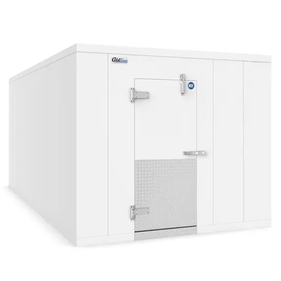 Coldline WCFP10x14-FL, 10x14-Feet Walk-in Cooler and Freezer Combo Box, with Floor