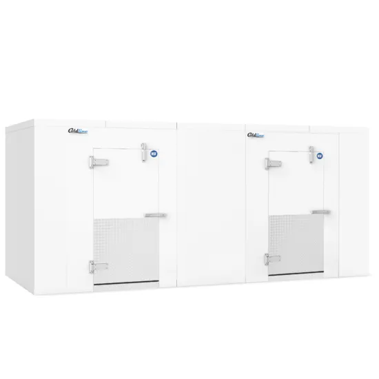 Coldline WCFP8x16-FL, 8x16-Feet Walk-in Cooler and Freezer Combo Box, with Floor