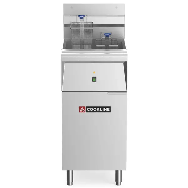 Cookline CF-40E-208-3, 40 lb. Electric Floor Fryer-208V, 3 Phase
