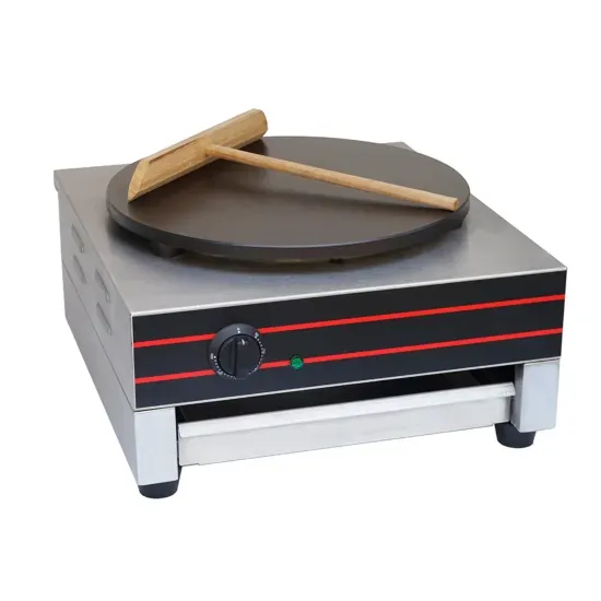 Cookline CM-1, 16-Inch Electric Single Cast Iron Crepe Maker, 240V