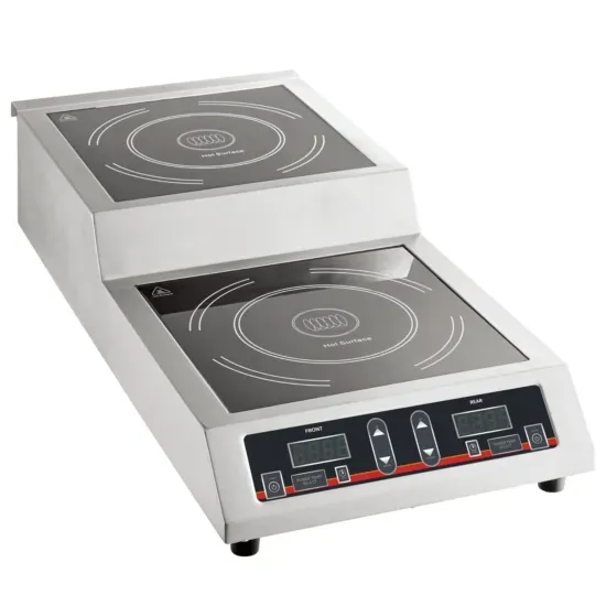Cookline IC-3600S, Double Countertop Step-Up Induction Range / Cooker - 208-240V, 3600W