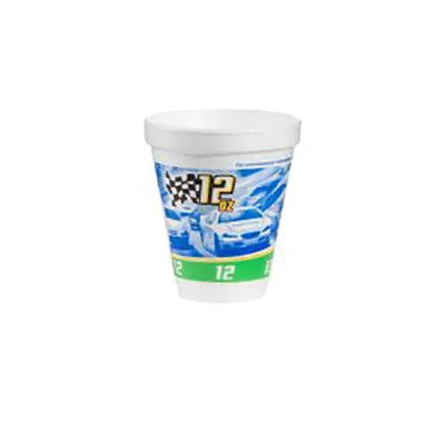 Dart 12J16RPM 12 Oz RPM Green Insulated Foam Cup, 1000/CS