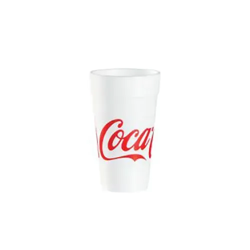 Dart 20J16C 20 Oz Coca-Cola Stock Printed Foam Cup, 500/CS