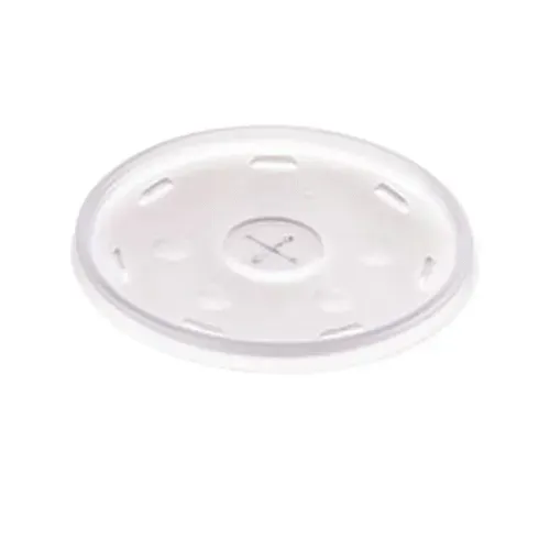Dart 26SL Translucent Straw-Slotted HIPS Lid, 1000/CS