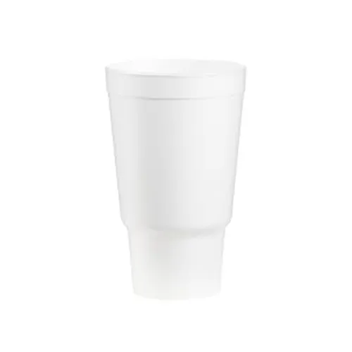 Dart 30AJ20 30 Oz J Cup Insulated Foam Cup, 400/CS. (Lids are sold separately)