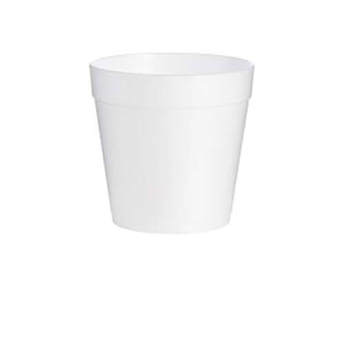 Dart 32MJ48 32 Oz Insulated White Foam Food Container, 500/CS