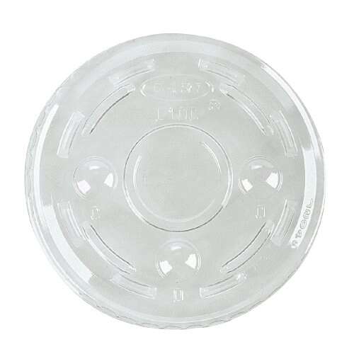 Dart 400PCL, Clear PET Lid for Souffles Portion Containers, 2500/CS