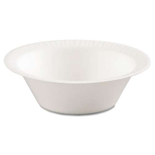 Dart 5BWWC, 5-6-Ounce Concorde White Non-Laminated Foam Bowl, 1000/CS