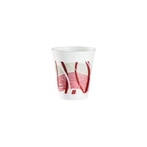 Dart 8LX8E 8 Oz LX Impulse Red Insulated Foam Cup, 1000/CS