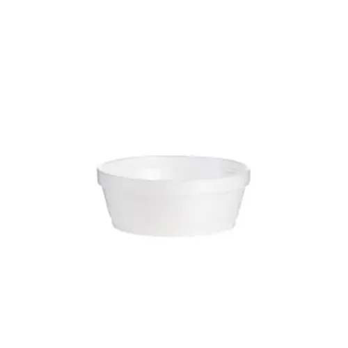 Dart 8SJ32 8 Oz Insulated White Foam Food Container, 500/CS