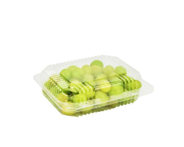 Dart C26UT1, 7x6x2-Inch StayLock Clear Oblong OPS Container with a Hinged Lid, 250/CS
