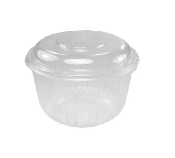 Dart C64BCD, 64-Ounce PresentaBowls Clear OPS Bowl with a Dome Lid, 252/CS