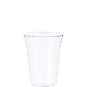 Dart DTP16D, 16 Oz Solo UltraClear Clear Squat PET Cup, 1000/CS