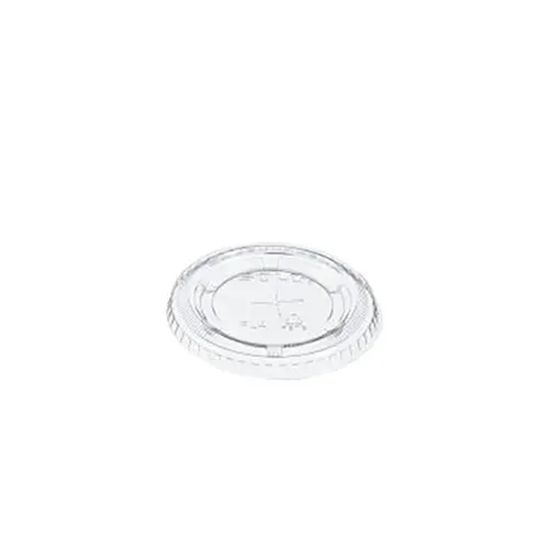 Dart PL4TSN Clear Straw Slotted PET Lid, 2500/CS (Discontinued)