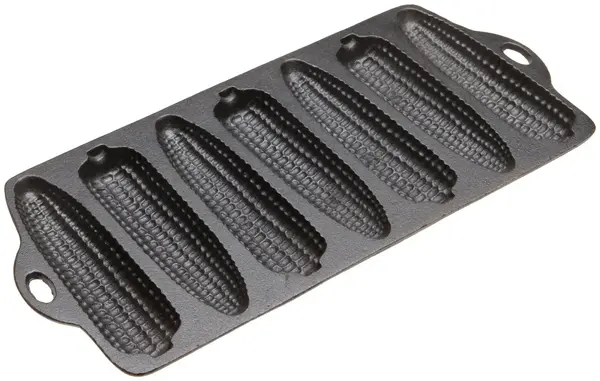 - OLD MOUNTAIN 10120-OM, 12x5.5-Inch Cast Iron Pre-Seasoned Cornbread Pan