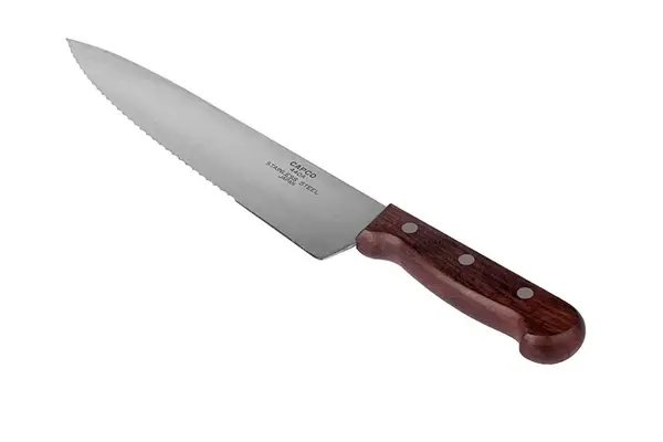 - Capco 3028-10, 8-Inch Chef's Knife with Serrated Edge