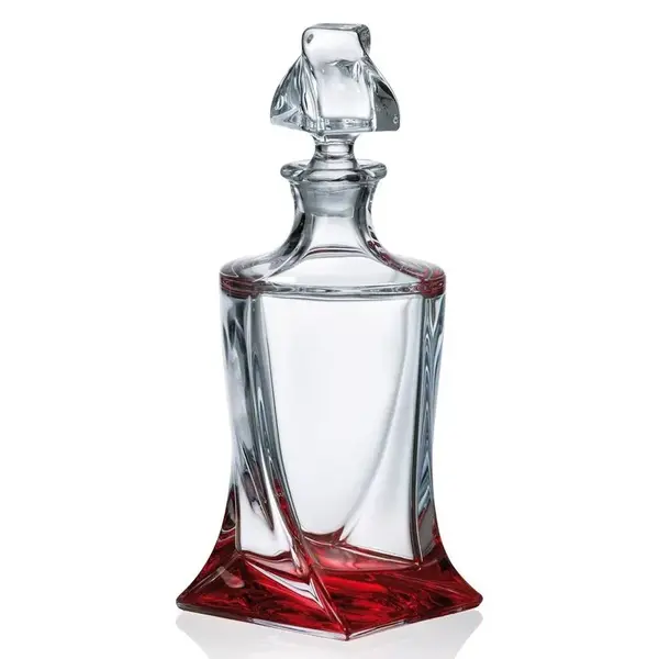 - Bohemia Crystal 940850011, 28 Oz Quadro Crystal Glass Decanter