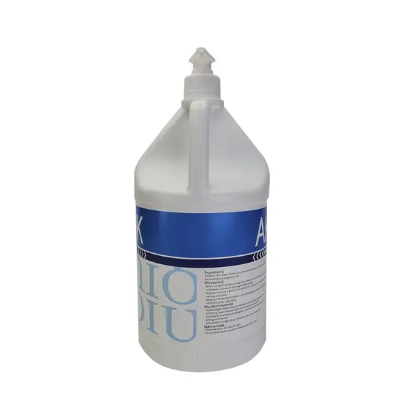 - Akok AK128PB 1-Gallon Gel Hand Sanitizer w/Pump, 70% Ethanol Alcohol, 4/CS