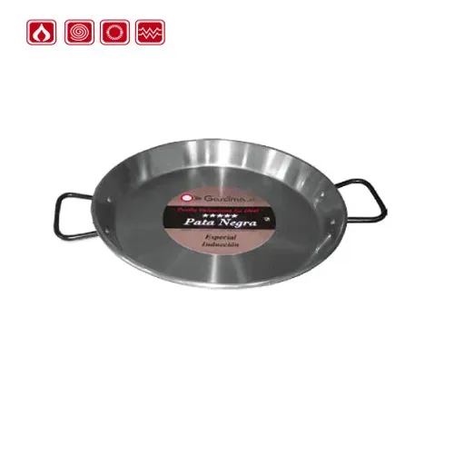 - Garcima G85138 15 inches/38 cm Paella PATA NEGRA Polished Induction Pan