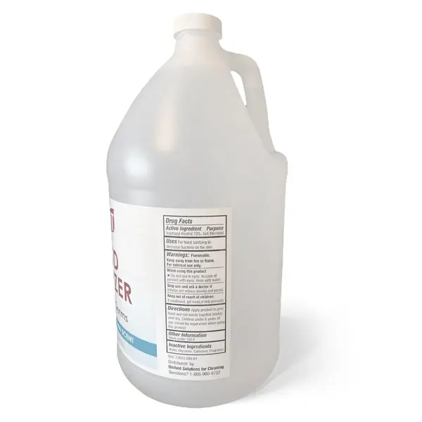 Sanit HSAN-X 1-Gallon Professional Use Gel Hand Sanitizer 70% Isopropyl Alcohol, Pump is not included