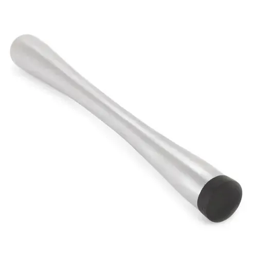 - Co-rect M620, 8-Inch Stainless Steel Muddler with Black End Cap