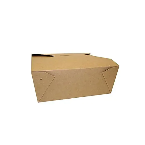 MeyerPak MBK8K 6x4.75x2.5 #8 Kraft Folded Paper Container, 300/CS