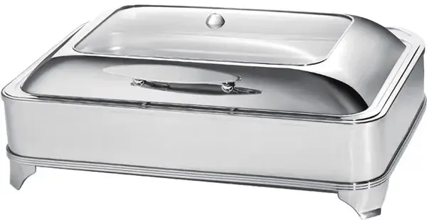 - PWIE-615, 8-Quart Electric Glass Top Full Size Chafing Dish