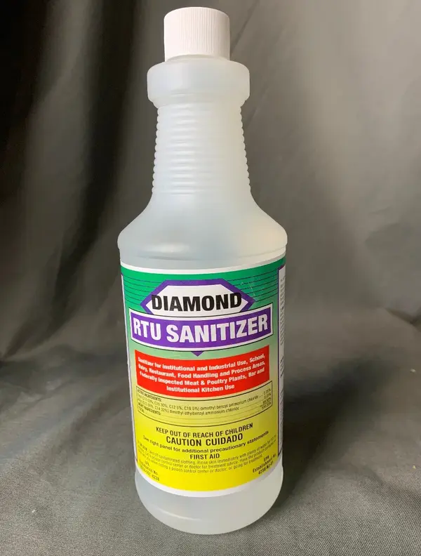 - 32 Oz RTU Sanitizer Spray For Institutional And Industrial Use, EA, RTUSAN32-X (Discontinued)
