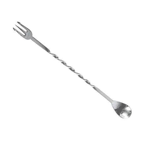- Co-rect SP978F, 10-Inch Stainless Spoon with Fork