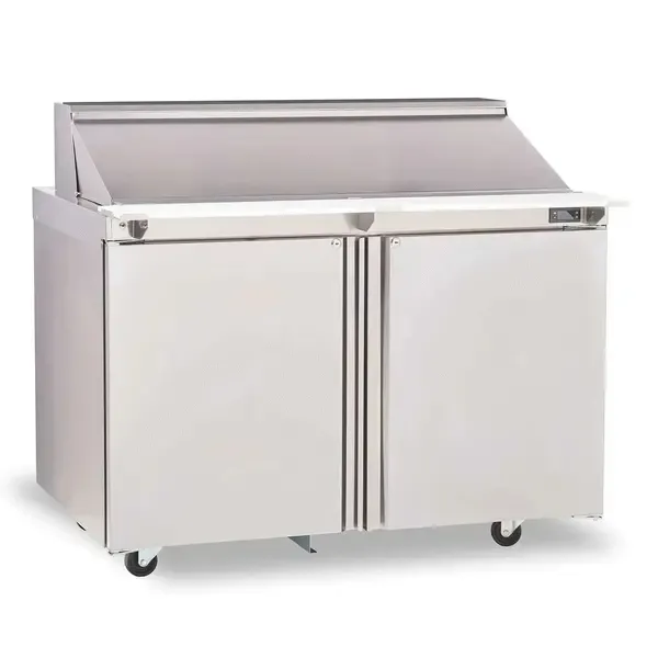 Delfield 4448NP-18M, Mega Top Refrigerated Sandwich/Salad Prep Table